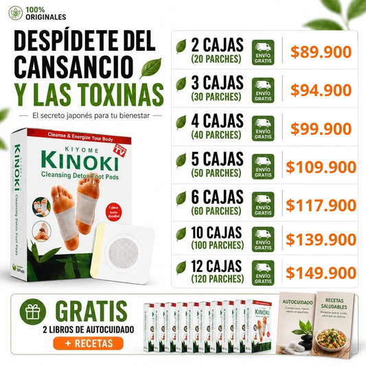 Parches Desintoxicantes Para Pies